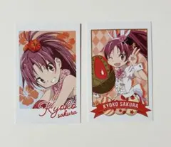 魔法少女まどか☆マギカ まどマギ ローソンコラボ フォト風カード 佐倉杏子