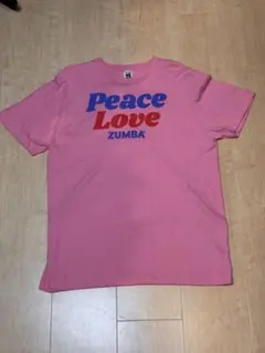 Peace Love ZUMBA Tシャツ フリーサイズ