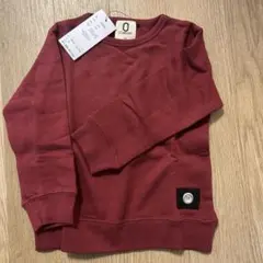 ワインレッド　トレーナー