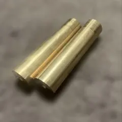 真鍮丸棒　径φ30×約12cm 2本