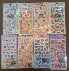 ボンボンドロップ　プチドロップステッカー　うるちゅるPOP 8枚まとめ売り