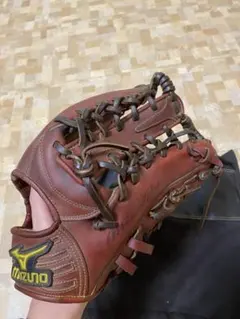 プロ支給品 実使用 東尾修 西武ライオンズ ミズノプロ ビックM 投手