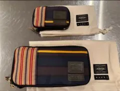 新品限定コラボ！マルニ×ポーターチェック柄財布/MARNI別注POTER 