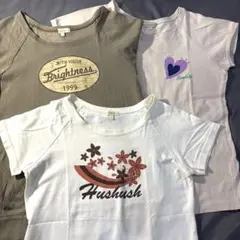 HusHusH 半袖Tシャツ 3枚セット まとめ売りのサムネイル