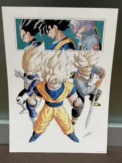 鳥山明の世界展 ドラゴンボールZの複製原画(B4サイズ) - メルカリ