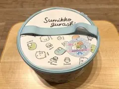 【新品未使用品】すみっコぐらし 円形ポーチ(直径約21㎝・高さ約11㎝)