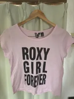 ROXY manaちゃんコラボTシャツ　ピンクのサムネイル