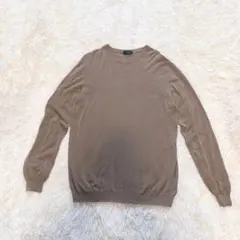 ✨極美品✨ ZANONE ザノーネ ニット 52 XL イタリア製 ブラウンのサムネイル