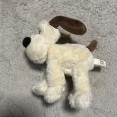 犬 ぬいぐるみ 小型 クリーム色