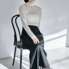 raw studio ラップネックタートル リボントップスのサムネイル