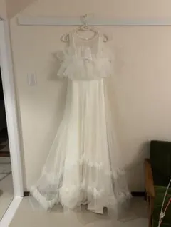 ドレスプロダクション 2wayフリルノースリーブレイヤードドレス（W346）