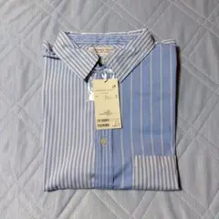 CIAOPANIC TYPY アソートストライプストレッチオーバーシャツ　L