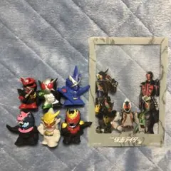 仮面ライダー指人形6体セット+クリアカード 仮面ライダー展特典 平成 令和