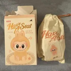 ラブブ LABUBU 正規品 ハブアシート Have a seat BABA