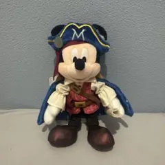 ミッキーぬいぐるみバッジ