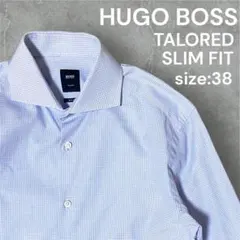 【人気】HUGO BOSS TALORED SLIM FIT size:38