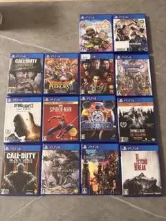 美品】PS4ゲームソフトセット まとめ売り - メルカリ