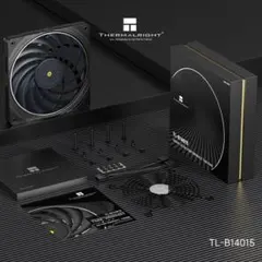 Thermalright TL-B14015 140mmスリムファン 2個セット