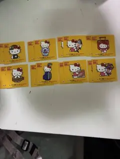 ハローキティ 50周年記念シール 8種2枚ずつセット