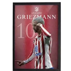 即日発送 Antoine Griezmann アトレティコ 額装ポスター