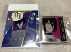 チェンソーマン レゼ　アテンションステッカー アニカフェ アクリルバッジ