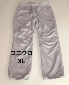 暖パン　ユニクロ　裏フリース　XL