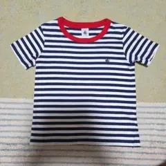 PETIT BATEAU ボーダー Tシャツ 110cmのサムネイル