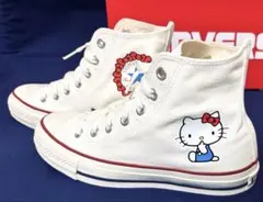 【限定】CONVERSE×HELLO KITTY オールスターHI 24.5cm