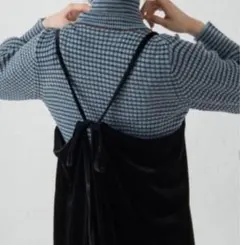 ね*ま様 Kastane ベロアワンピース