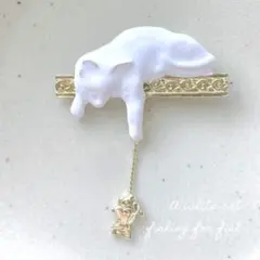 ブローチ ねこ ネコ 猫
