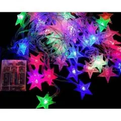 ❤️今日ならまだ間に合う！クリスマス イルミネーション❤️星型 彩色❤️