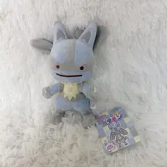 【美品タグ付】へんしん！メタモン ルカリオ ぬいぐるみ