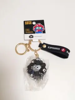 大阪・関西万博　ミャクミャク　サンリオコラボ　ハンギョドン　黒　マスコット