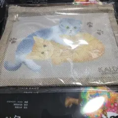 未開封 KALDI 猫の日バッグ メッシュポーチのみ