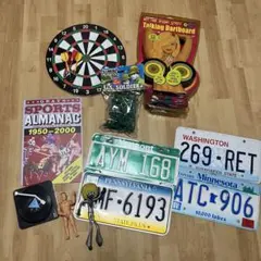 アメリカン雑貨　まとめ売り　　　ブリキ看板