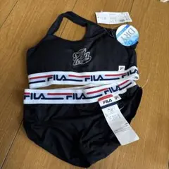 FILA ジュニアスポーツブラ ブラック 140