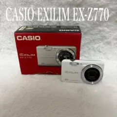 CASIO EXILIM EX-Z770 コンパクトデジタルカメラ　動作確認済 Amazon | CASIOデジタルカメラ EXILIM EX-Z770 ホワイト EX-Z770 WE