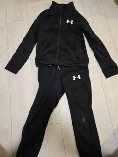 Under Armour ジャージ上下セット 130cm ブラック