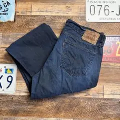 Levi's 505 デニムパンツ W34 ストレート ジーンズ 濃紺 古着 - メルカリ