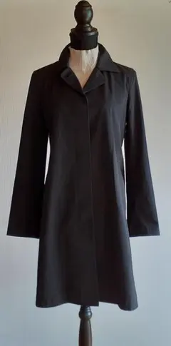 theory 黒のロングコート 4 (L)