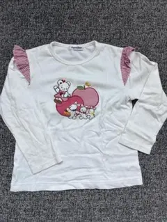 familiar キャラクター長袖カットソー 120cm