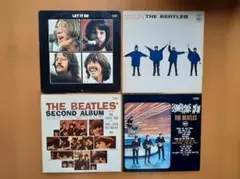 ビートルズ レコード 4枚セット