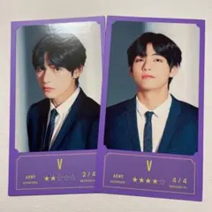 BTS バンバンコン　トレカ　ミニフォト  メッセージカード　テヒョン　テテ　V