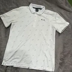 OAKLEY メンズ　ゴルフ　ポロシャツ　XL 　総柄のサムネイル