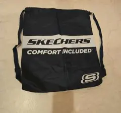 SKECHERS ドローストリングバッグ ネイビー　ナップサックのサムネイル