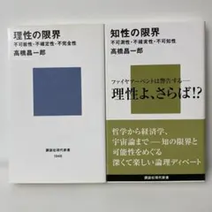 理性の限界――不可能性・不確定性・不完全性　T30