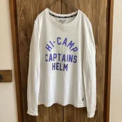 【Sサイズ】キャプテンズヘルム ロンT CAPTAINS HELM 白 RHC