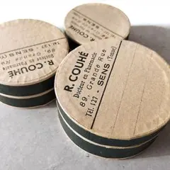 フランスアンティーク　紙箱 フランス アンティーク 古い紙箱 ドラジェボックス - une Belle