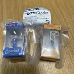 名探偵コナン Qposket ミニチュアコレクション 2個セット