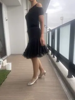 社交ダンス　チャコットラテンスカート
